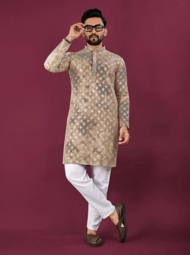 Luxury Chikankari Kurta