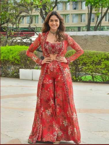 Floral Koti Sharara Set